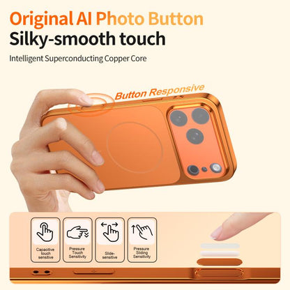 Corning Glass Plating Large Window MagSafe Phone Case, For iPhone 17 Pro Max, For iPhone 17 Pro, For iPhone 17, For iPhone Air