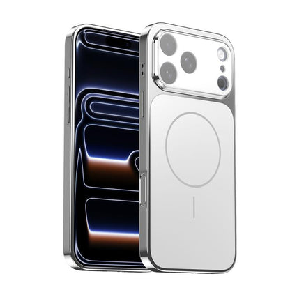 Corning Glass Plating Large Window MagSafe Phone Case, For iPhone 17 Pro Max, For iPhone 17 Pro, For iPhone 17, For iPhone Air