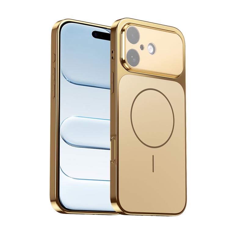 Corning Glass Plating Large Window MagSafe Phone Case, For iPhone 17 Pro Max, For iPhone 17 Pro, For iPhone 17, For iPhone Air