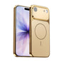 Corning Glass Plating Large Window MagSafe Phone Case, For iPhone 17 Pro Max, For iPhone 17 Pro, For iPhone 17, For iPhone Air