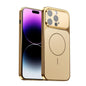 Corning Glass Plating Large Window MagSafe Phone Case, For iPhone 14 Pro Max, For iPhone 13 Pro Max, For iPhone 13 Pro, For iPhone 13