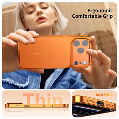 Corning Glass Plating Large Window MagSafe Phone Case, For iPhone 11