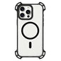 Drone-Style Four-Corner Shockproof Acrylic MagSafe Phone Case, For iPhone 12 Pro Max, For iPhone 12 Pro, For iPhone 11