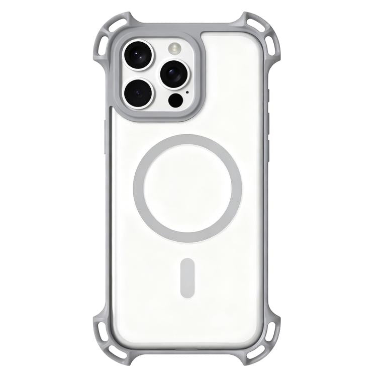 Drone-Style Four-Corner Shockproof Acrylic MagSafe Phone Case, For iPhone 12 Pro Max, For iPhone 12 Pro, For iPhone 11