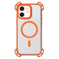 Drone-Style Four-Corner Shockproof Acrylic MagSafe Phone Case, For iPhone 12 Pro Max, For iPhone 12 Pro, For iPhone 11