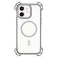 Drone-Style Four-Corner Shockproof Acrylic MagSafe Phone Case, For iPhone 12 Pro Max, For iPhone 12 Pro, For iPhone 11
