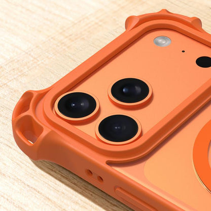 Drone-Style Four-Corner Shockproof Acrylic MagSafe Phone Case, For iPhone 12 Pro Max, For iPhone 12 Pro, For iPhone 11