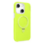 Jelly Liquid Silicone MagSafe Holder Phone Case, For iPhone 15 Pro, For iPhone 15
