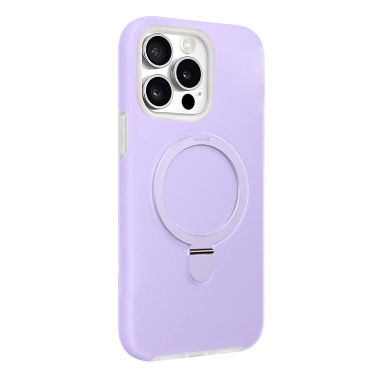 Jelly Liquid Silicone MagSafe Holder Phone Case, For iPhone 15 Pro, For iPhone 15
