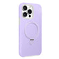 Jelly Liquid Silicone MagSafe Holder Phone Case, For iPhone 15 Pro, For iPhone 15
