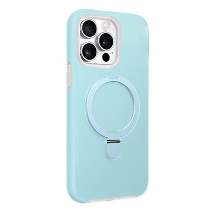 Jelly Liquid Silicone MagSafe Holder Phone Case, For iPhone 15 Pro, For iPhone 15