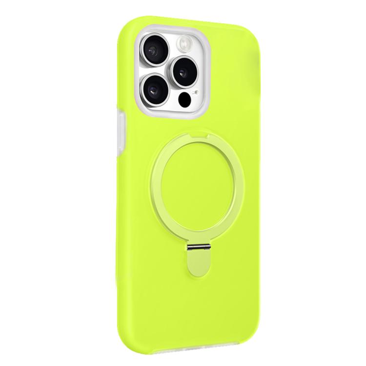 Jelly Liquid Silicone MagSafe Holder Phone Case, For iPhone 15 Pro, For iPhone 15