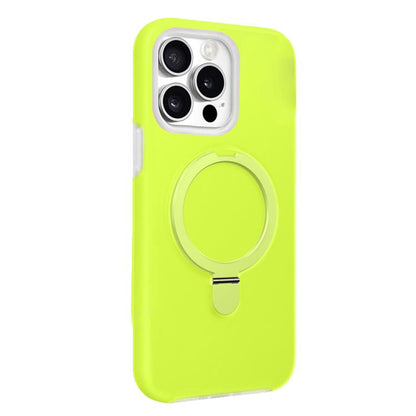 Jelly Liquid Silicone MagSafe Holder Phone Case, For iPhone 15 Pro, For iPhone 15