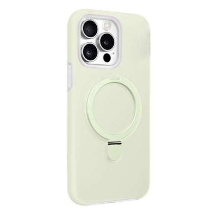 Jelly Liquid Silicone MagSafe Holder Phone Case, For iPhone 15 Pro, For iPhone 15