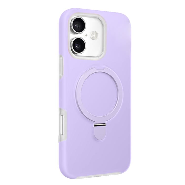 Jelly Liquid Silicone MagSafe Holder Phone Case, For iPhone 16, For iPhone 15 Pro Max