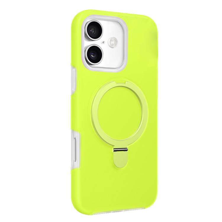 Jelly Liquid Silicone MagSafe Holder Phone Case, For iPhone 16, For iPhone 15 Pro Max
