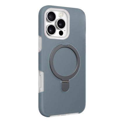 Jelly Liquid Silicone MagSafe Holder Phone Case, For iPhone 16 Pro Max, For iPhone 16 Pro