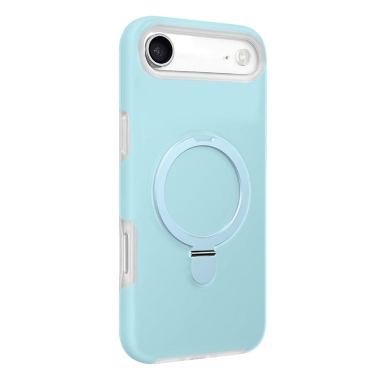 Jelly Liquid Silicone MagSafe Holder Phone Case, For iPhone 17, For iPhone Air