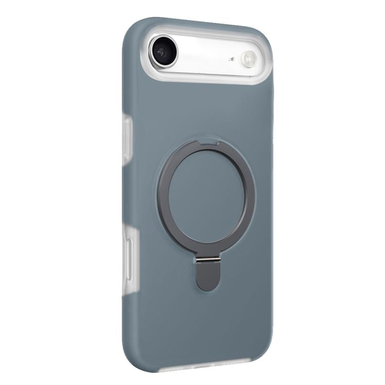 Jelly Liquid Silicone MagSafe Holder Phone Case, For iPhone 17, For iPhone Air