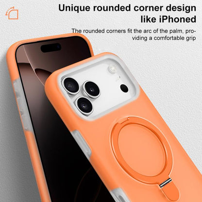 Jelly Liquid Silicone MagSafe Holder Phone Case, For iPhone 17 Pro Max, For iPhone 17 Pro