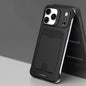 J TRIBE Metal Frameless Card Slot Lens Holder Phone Case, For iPhone 17 Pro Max, For iPhone 17 Pro, For iPhone 17, For iPhone Air, For iPhone 16 Pro Max, For iPhone 16 Pro, For iPhone 15 Pro Max, For iPhone 15 Pro