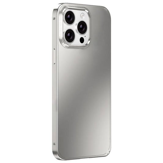 Metal Frame Micro-frosted Back Panel Phone Case, For iPhone 14 Pro, For iPhone 14 Pro Max