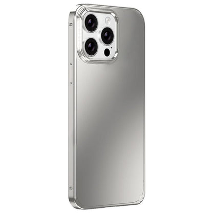 Metal Frame Micro-frosted Back Panel Phone Case, For iPhone 14 Pro, For iPhone 14 Pro Max