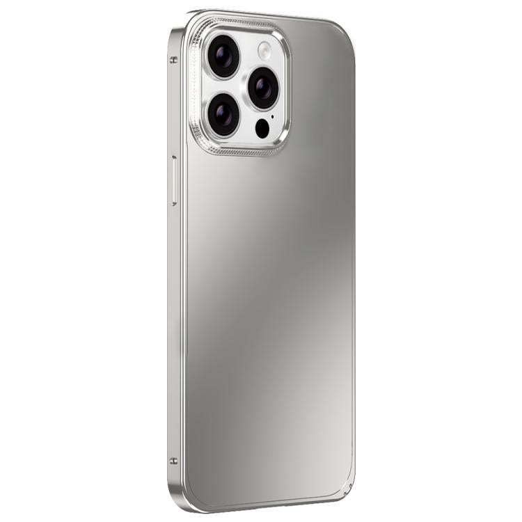 Metal Frame Micro-frosted Back Panel Phone Case, For iPhone 17 Pro Max, For iPhone 17 Pro, For iPhone 17, For iPhone Air, For iPhone 16 Pro Max, For iPhone 16 Pro, For iPhone 15 Pro Max, For iPhone 15 Pro