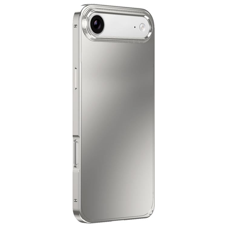 Metal Frame Micro-frosted Back Panel Phone Case, For iPhone 17 Pro Max, For iPhone 17 Pro, For iPhone 17, For iPhone Air, For iPhone 16 Pro Max, For iPhone 16 Pro, For iPhone 15 Pro Max, For iPhone 15 Pro