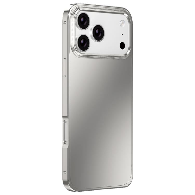Metal Frame Micro-frosted Back Panel Phone Case, For iPhone 17 Pro Max, For iPhone 17 Pro, For iPhone 17, For iPhone Air, For iPhone 16 Pro Max, For iPhone 16 Pro, For iPhone 15 Pro Max, For iPhone 15 Pro