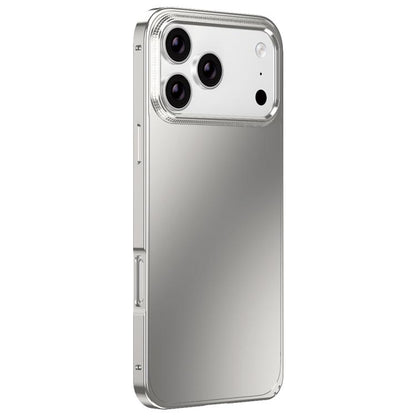Metal Frame Micro-frosted Back Panel Phone Case, For iPhone 17 Pro Max, For iPhone 17 Pro, For iPhone 17, For iPhone Air, For iPhone 16 Pro Max, For iPhone 16 Pro, For iPhone 15 Pro Max, For iPhone 15 Pro