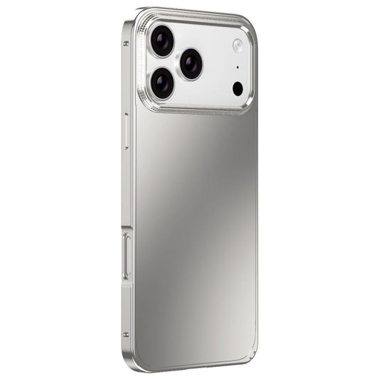 Metal Frame Micro-frosted Back Panel Phone Case, For iPhone 17 Pro Max, For iPhone 17 Pro, For iPhone 17, For iPhone Air, For iPhone 16 Pro Max, For iPhone 16 Pro, For iPhone 15 Pro Max, For iPhone 15 Pro