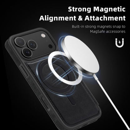 Linton MagSafe Leather Phone Case, For iPhone 17 Pro Max, For iPhone 17 Pro, For iPhone 17