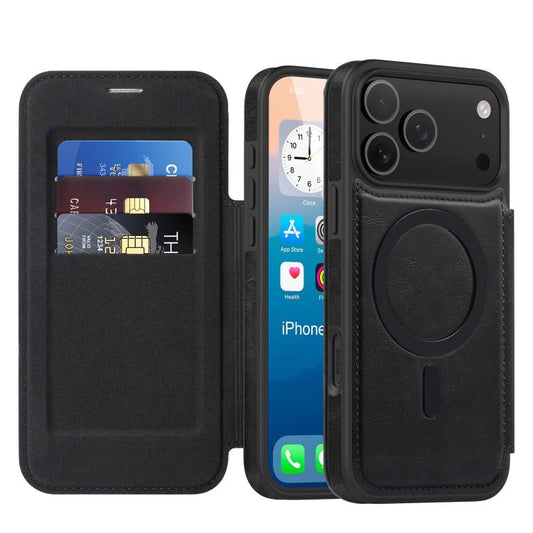 Linton MagSafe Leather Phone Case, For iPhone 18 Pro / 17 Pro, For iPhone 18 Pro Max / 17 Pro Max, For iPhone 17