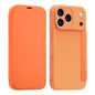 Imitate Liquid Skin Feel Leather Phone Case with Card Slots, For iPhone 17 Pro Max, For iPhone 17 Pro