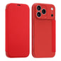 Imitate Liquid Skin Feel Leather Phone Case with Card Slots, For iPhone 17 Pro Max, For iPhone 17 Pro