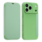 Imitate Liquid Skin Feel Leather Phone Case with Card Slots, For iPhone 17 Pro Max, For iPhone 17 Pro