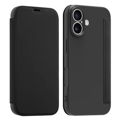 Imitate Liquid Skin Feel Leather Phone Case with Card Slots, For iPhone 17, For iPhone Air