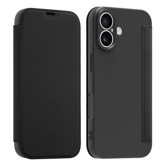 Imitate Liquid Skin Feel Leather Phone Case with Card Slots, For iPhone 17, For iPhone Air