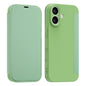 Imitate Liquid Skin Feel Leather Phone Case with Card Slots, For iPhone 17, For iPhone Air
