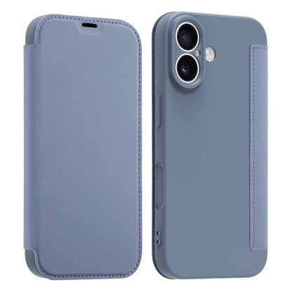 Imitate Liquid Skin Feel Leather Phone Case with Card Slots, For iPhone 17, For iPhone Air