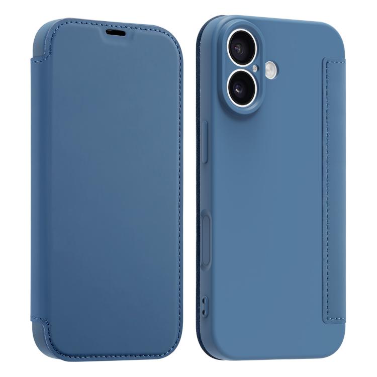Imitate Liquid Skin Feel Leather Phone Case with Card Slots, For iPhone 17, For iPhone Air