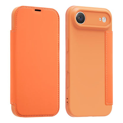 Imitate Liquid Skin Feel Leather Phone Case with Card Slots, For iPhone 17, For iPhone Air