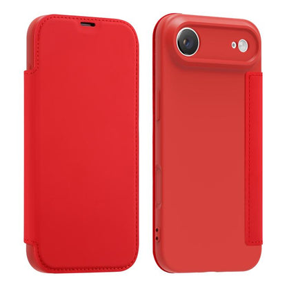 Imitate Liquid Skin Feel Leather Phone Case with Card Slots, For iPhone 17, For iPhone Air