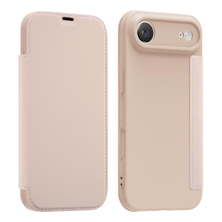 Imitate Liquid Skin Feel Leather Phone Case with Card Slots, For iPhone 17, For iPhone Air
