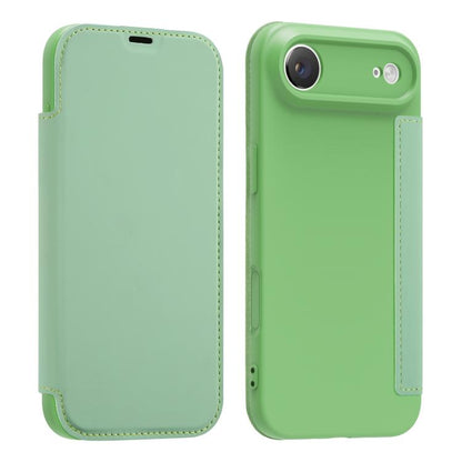 Imitate Liquid Skin Feel Leather Phone Case with Card Slots, For iPhone 17, For iPhone Air