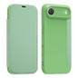Imitate Liquid Skin Feel Leather Phone Case with Card Slots, For iPhone 17, For iPhone Air