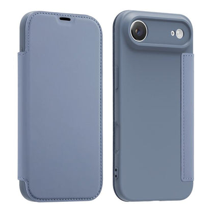 Imitate Liquid Skin Feel Leather Phone Case with Card Slots, For iPhone 17, For iPhone Air