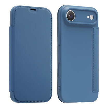Imitate Liquid Skin Feel Leather Phone Case with Card Slots, For iPhone 17, For iPhone Air