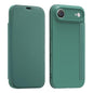 Imitate Liquid Skin Feel Leather Phone Case with Card Slots, For iPhone 17, For iPhone Air